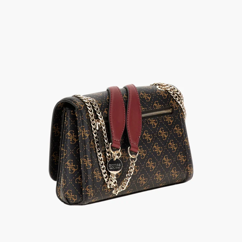 جس Monogram Flap Shoulder Bag for Women